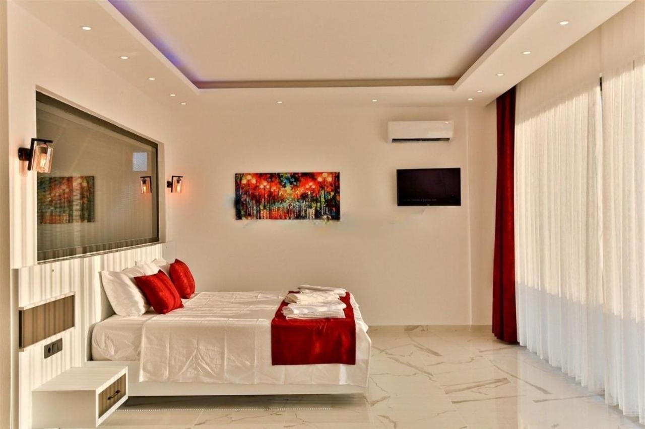 Villa Lycian-Kalkan 3 Bedroom-2 Jakuzzies-Sauna-Turkish Hamam-Huge Private Pool And Lovely Garden Kaş Exteriör bild